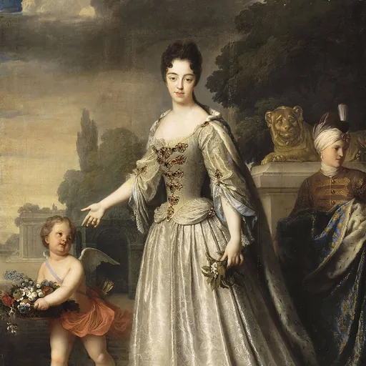 Portrait of Marie Adélaïde of Savoy
