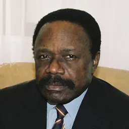 Portrait of Omar Bongo