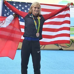 Portrait of Emma Coburn