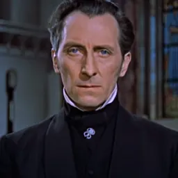 Portrait of Peter Cushing