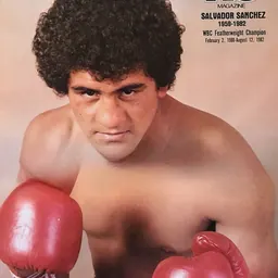 Portrait of Salvador Sánchez
