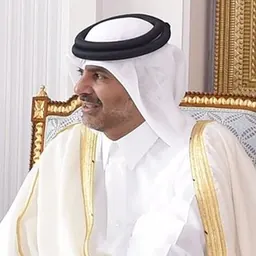 Portrait of Khalid bin Khalifa bin Abdul Aziz Al Thani