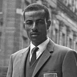 Portrait of Abebe Bikila