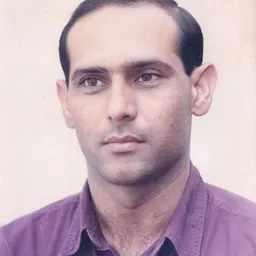 Portrait of Mansoor Ahmed