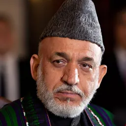 Portrait of Hamid Karzai