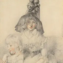 Portrait of Charlotte Papendiek