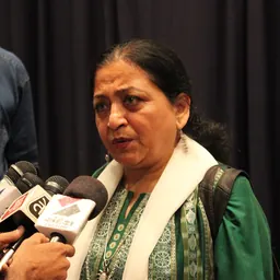 Portrait of Madhu Purnima Kishwar