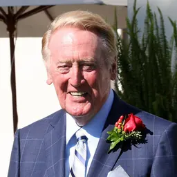 Portrait of Vin Scully