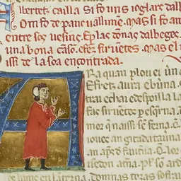 Portrait of Albertet Cailla