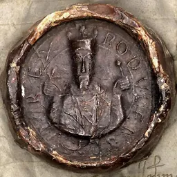 Portrait of Rudolph III of Burgundy