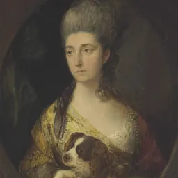 Portrait of Mary Shirley, Countess Ferrers