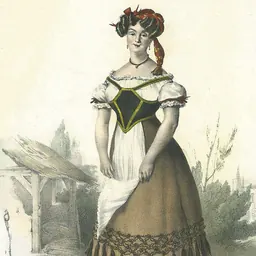 Portrait of Marie-Julie Halligner