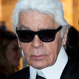 Portrait of Karl Lagerfeld