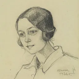 Portrait of Wanda Zawidzka-Manteuffel