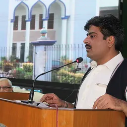 Portrait of Syed Sardar Ali Shah