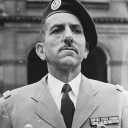 Portrait of Jacques Massu