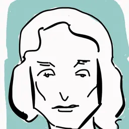 Portrait of Françoise Balibar