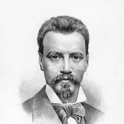 Portrait of Michał Elwiro Andriolli