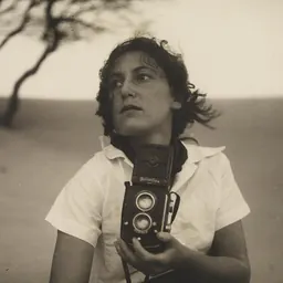 Portrait of Olive Cotton