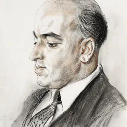 Portrait of David Maxwell Fyfe, 1st Earl of Kilmuir