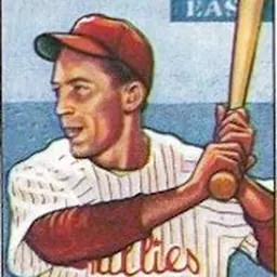 Portrait of Eddie Waitkus