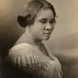 Portrait of Madam C. J. Walker