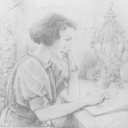 Portrait of Elisabeth Augustin