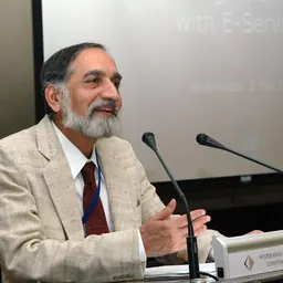Portrait of Kiran Karnik
