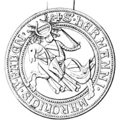 Portrait of Herman IX, Margrave of Baden-Eberstein