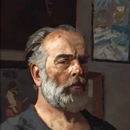 Portrait of Geliy Korzhev