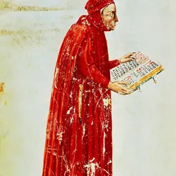 Portrait of Coluccio Salutati