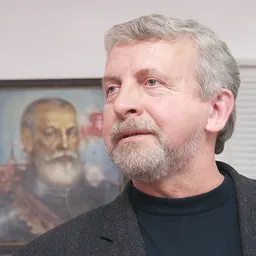 Portrait of Alaksandar Milinkievič