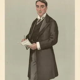 Portrait of Sydney Holland, 2nd Viscount Knutsford