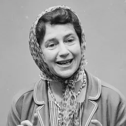 Portrait of Peggy Ashcroft
