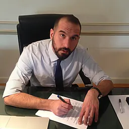 Portrait of Dimitris Tzanakopoulos