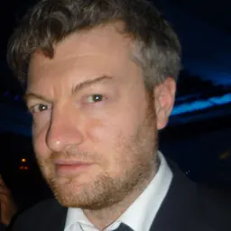 Portrait of Charlie Brooker