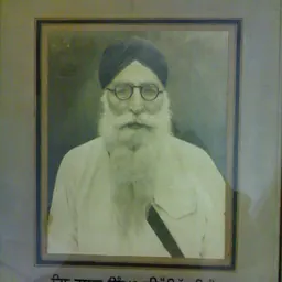 Portrait of Gyani Labh Singh Bhikhi