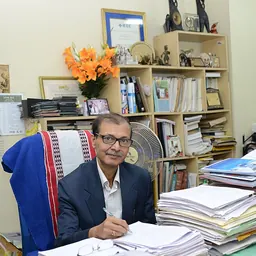 Portrait of Bidyut Baran Chaudhuri