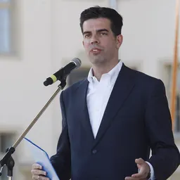 Portrait of András Gyürk