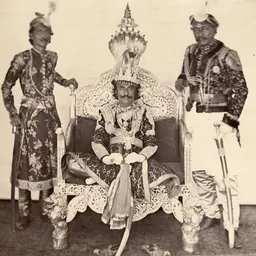 Portrait of Surendra of Nepal