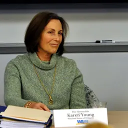 Portrait of Karen Lewis Young