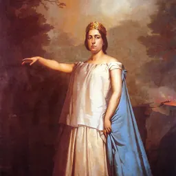 Portrait of Anna de La Grange