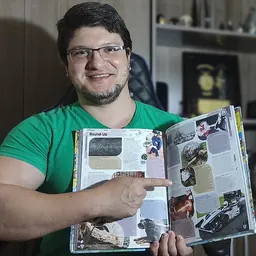 Portrait of Cícero Moraes