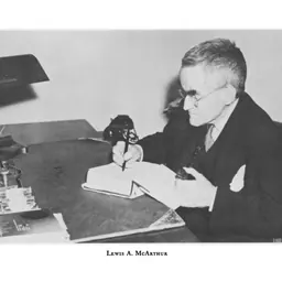 Portrait of Lewis Ankeny McArthur