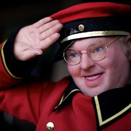 Portrait of Benny Hill