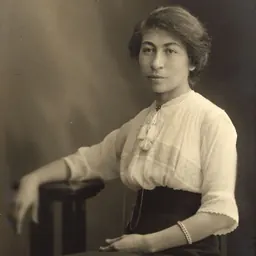 Portrait of Ștefania Mărăcineanu