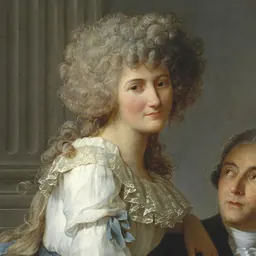 Portrait of Mary-Anne Paulzzze Lavoisier