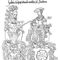Portrait of Froben Christoph von Zimmern