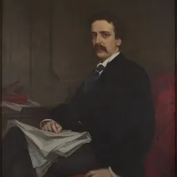 Portrait of Henry de Worms, 1st Baron Pirbright