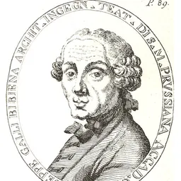 Portrait of Giuseppe Galli da Bibbiena